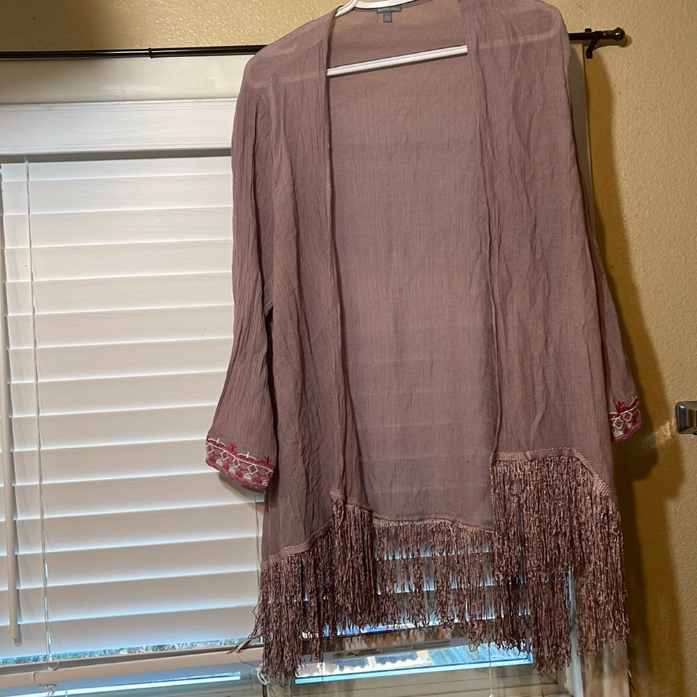 fringe cover up